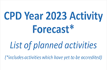 CPD Year 2023 Activity Forecast